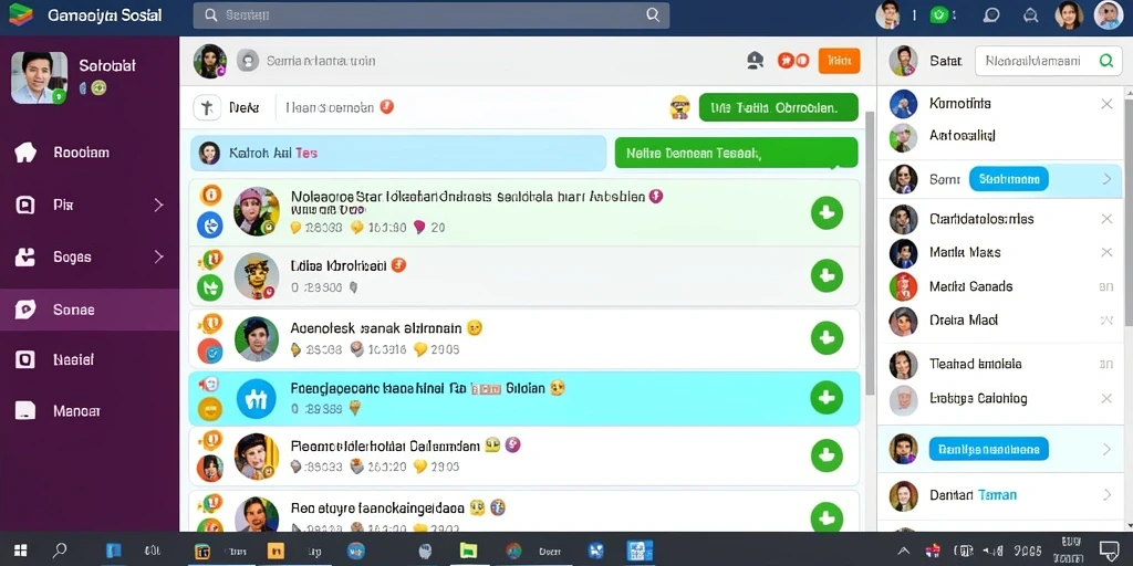 Tampilan awal permainan yang menarik dan intuitif.