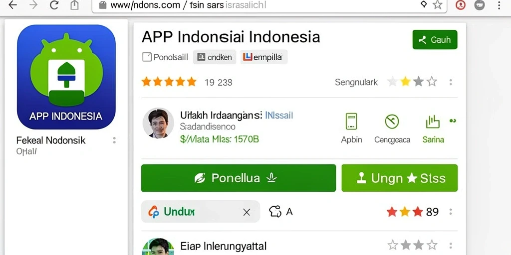 Tampilan awal yang menarik dan mudah dinavigasi.