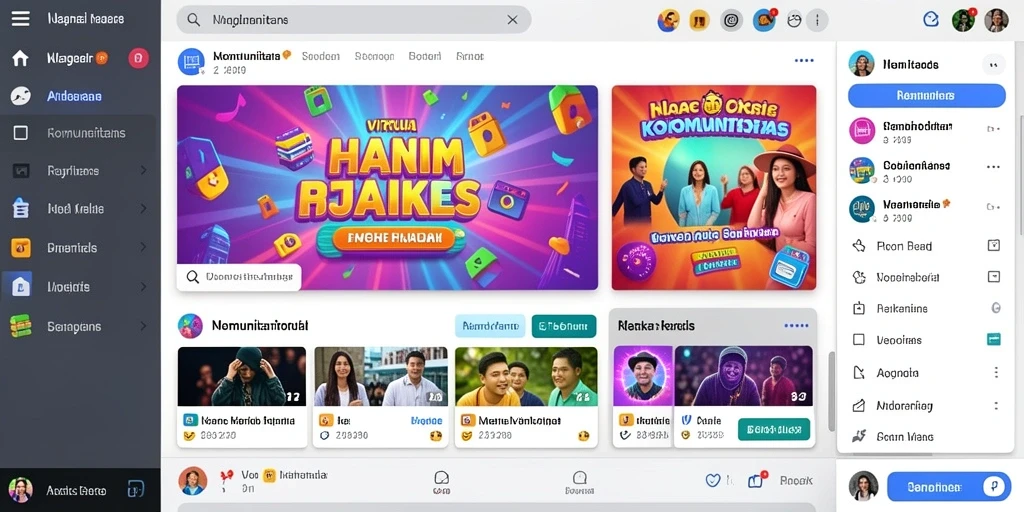 Tampilan grafis yang memukau dan penuh warna.