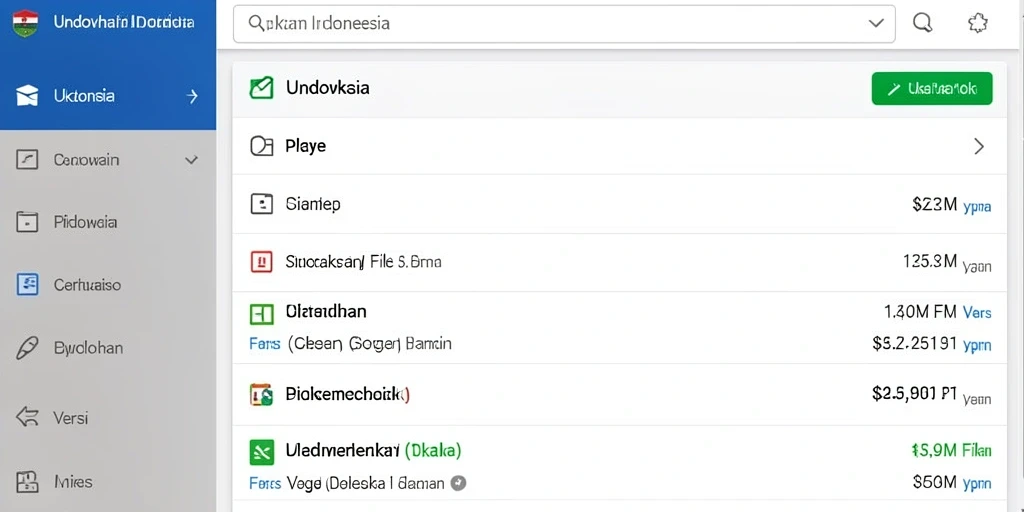 Tampilan awal aplikasi dengan menu yang intuitif.