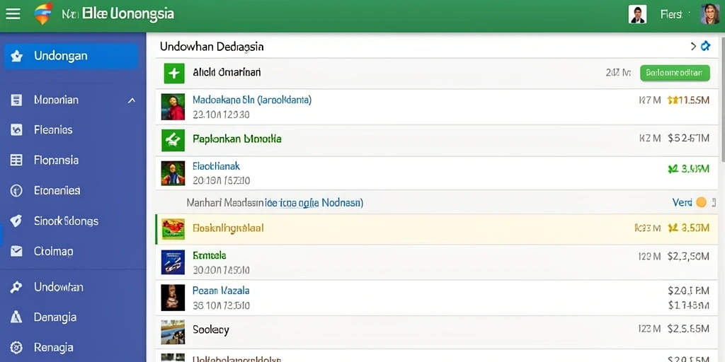 Screenshot pertama menunjukkan tampilan antarmuka permainan yang menarik.