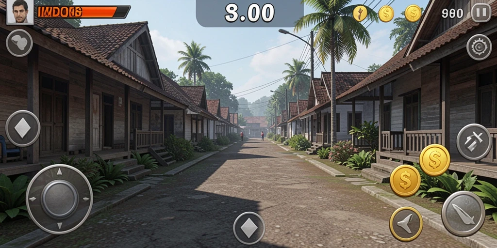 Tampilan antarmuka LEDAK388 yang menarik dan user-friendly.