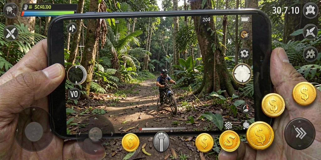 Tampilan awal permainan yang menarik.