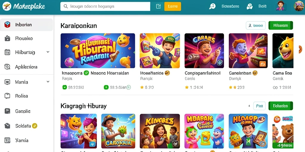 Tampilan antarmuka yang mudah digunakan.
