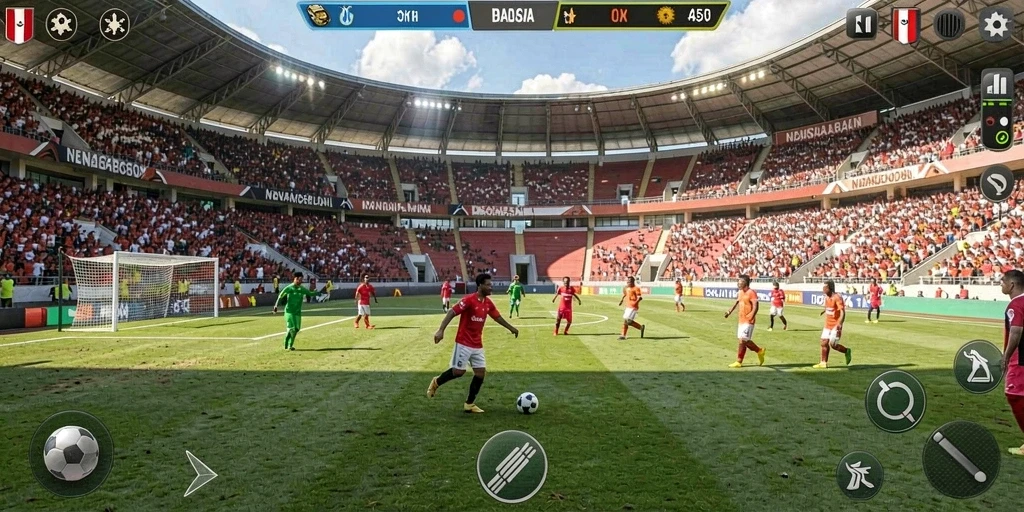 Tangkapan layar menunjukkan misi luar angkasa yang mendebarkan.
