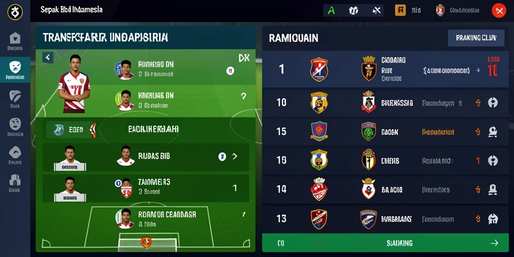 Tampilan menarik dengan lingkungan yang kaya detail.